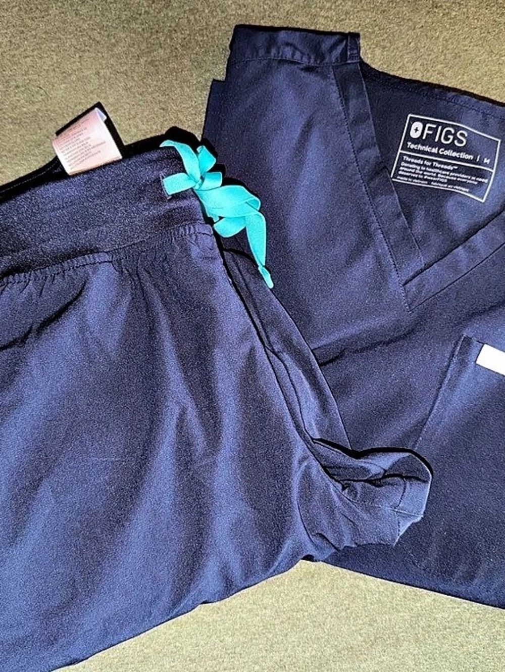 FIGS Technical Collection Scrub Set Blue